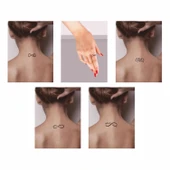 Sonsuzluklar 5'li Set Geçici Dövme Kına Şablonu thumbnail 2