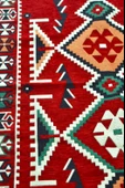 Etnik Motifli Otantik Dekoratif Kilim Desenli Halı (80cmx125cm) M4 - 5