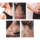 Büyük Boy El Yazısı Harf Bantı Yazı Şablonu - 2