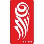 Tribal 211 Tattoo Geçici Dövme Şablonları Kına Kalıpları thumbnail 1