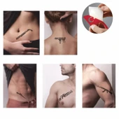 Silah Modelleri Dövme Şablonu Kına Deseni thumbnail 2