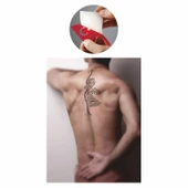 Kadın Ve Şehir Tattoo Geçici Dövme Şablonları Kına Kalıpları thumbnail 2