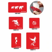 Denizler Aşkına 5'li Set Geçici Dövme Kına Şablonu thumbnail 1