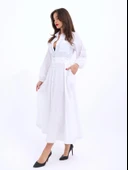 5903 ELBİSE-BEYAZ thumbnail 2