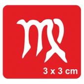 Başak Burcu Tattoo Geçici Dövme Şablonları Kına Kalıpları thumbnail 1