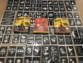 50 Sayfa Kına Deseni ve 12 Tüp Golecha Kına Seti thumbnail 2