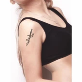 Kama ve Gül  Tattoo Geçici Dövme Şablonları Kına Kalıpları - 2