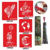 Evrenin Sırları Hint Kınası ile Geçici Dövme Yapma Seti thumbnail 1