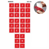 Taçlı Harf Tattoo Dövme Şablonu Kına Deseni thumbnail 1