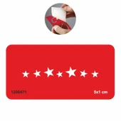 Yıldızlar Geçidi Tattoo Geçici Dövme Şablonları Kına Kalıpları - 1