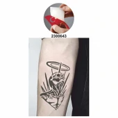 Uçan Adam Tattoo Geçici Dövme Şablonları Kına Kalıpları thumbnail 2
