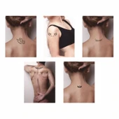 Kanat Desenleri Kına ile Geçici Dövme Yapma Seti thumbnail 2