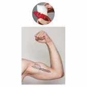 Muşta Kama Hançer  Tattoo Geçici Dövme Şablonları Kına Kalıpları thumbnail 2