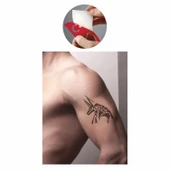 Mısır Tanrısı Seth Tattoo Geçici Dövme Şablonları Kına Kalıpları thumbnail 2