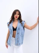 5751 KOT YELEK-MAVİ - 5