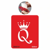 Lider Kraliçe Tacı Tattoo Geçici Dövme Şablonları Kına Kalıpları thumbnail 1