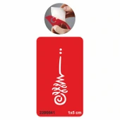 Unalome Aydınlanma Sembolü Tattoo Geçici Dövme Şablonları Kına Kalıpları thumbnail 1