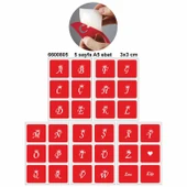 Taçlı Harf Şablon Set Dövme Deseni thumbnail 1