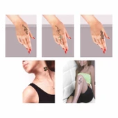 El Ayak Süsleme Desenleri Kına ile Geçici Dövme Yapma Seti thumbnail 2