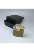 AlsepeteAvm Ibikli Gazlı Metal Turbo Çakmak Gold thumbnail 2