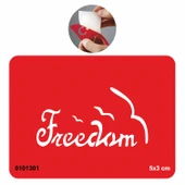 Kuşlar Gibi Özgürsün  Tattoo Geçici Dövme Şablonları Kına Kalıpları thumbnail 1