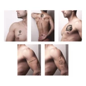 Kobra ve Kaplan Desenleri Hint Kınası ile Geçici Dövme Yapma Seti thumbnail 2