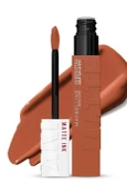 Maybelline New York Super Stay Matte Ink Unnude Likit Mat Ruj - 70 Amazonian - Kahverengi - 1