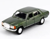 Oyuncak Metal Model Araba 1/36 Çek Bırak Yeşil Mercedes W123 - 1