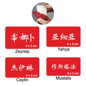 Çince İsim Dövme Şablonu Kına Deseni Sadece Desen thumbnail 1