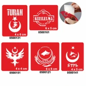 Türklük Modelleri Dövme Şablonu Kına Deseni thumbnail 1