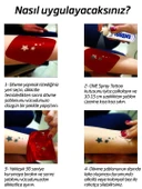 Rakam Dövmesi  1 Adet Rakam Dövme Deseni Tattoo Geçici Dövme Şablonları Kına Kalıpları thumbnail 3