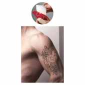 Gül Saati  Tattoo Geçici Dövme Şablonları Kına Kalıpları thumbnail 2