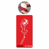 Tiryaki Kuru Kafa Tattoo Geçici Dövme Şablonları Kına Kalıpları thumbnail 1