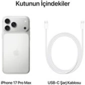 Apple iPhone 17 Pro Max 256 GB Gümüş Cep Telefonu (Apple Türkiye Garantili) thumbnail 5