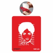 Güzel Kadın Tattoo Geçici Dövme Şablonları Kına Kalıpları thumbnail 1