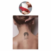 Güzel Kadın Tattoo Geçici Dövme Şablonları Kına Kalıpları thumbnail 2