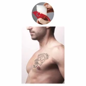 İskambil Zar Kumar  Tattoo Geçici Dövme Şablonları Kına Kalıpları thumbnail 2