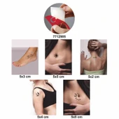 Bahar Sarhoşluğu 5 li Set Geçici Dövme Kına Şablonu thumbnail 2