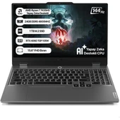 Loq Amd Ryzen 7 Yapay Zeka Destekli 7435HS 24GB 1tb SSD RTX4060 Freedos 15.6" Fhd 83JC00E7TR1TB thumbnail 1