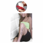 Geometrik Tribal Tattoo Geçici Dövme Şablonları Kına Kalıpları thumbnail 2