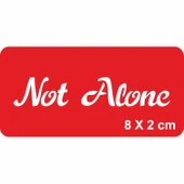 Yalnız Değilsin Tattoo Geçici Dövme Şablonları Kına Kalıpları thumbnail 1