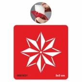 Selçuklu Yıldızı Sembolü Tattoo Geçici Dövme Şablonları Kına Kalıpları thumbnail 1