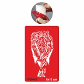 Asya Aslan  Tattoo Geçici Dövme Şablonları Kına Kalıpları thumbnail 1