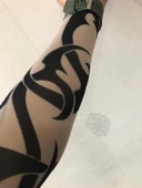 Giyilebilir Dövme Tribal Dövme Çift Kol - 5