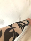 Giyilebilir Dövme Tribal Dövme Çift Kol - 3