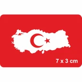 Türkiye Haritası Geçici Dövme Kına Şablonu Tattoo Geçici Dövme Şablonları Kına Kalıpları thumbnail 1