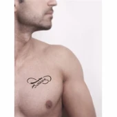 Atatürk İmzası-4 Tattoo Geçici Dövme Şablonları Kına Kalıpları thumbnail 2