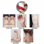 Zıtlıkların Uyumu 5 li Set Geçici Dövme Kına Şablonu thumbnail 2