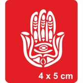 Fatma Ana Eli Tattoo Geçici Dövme Şablonları Kına Kalıpları - 1