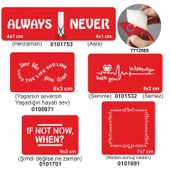 Zıtlıkların Uyumu 5 li Set Geçici Dövme Kına Şablonu thumbnail 1